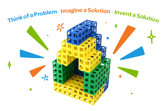 doghouse made of Kid Spark blocks