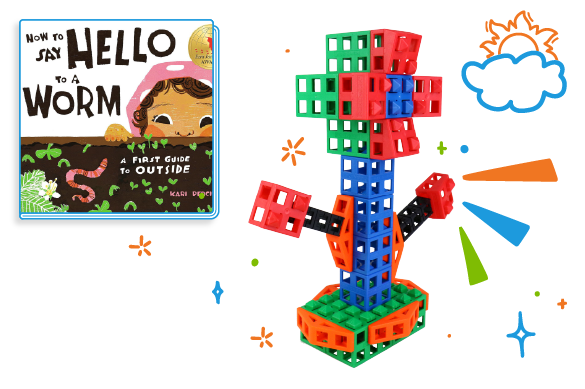 flower made of Kid Spark 