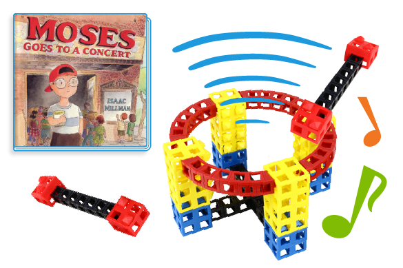 drums made of Kid Spark blocks