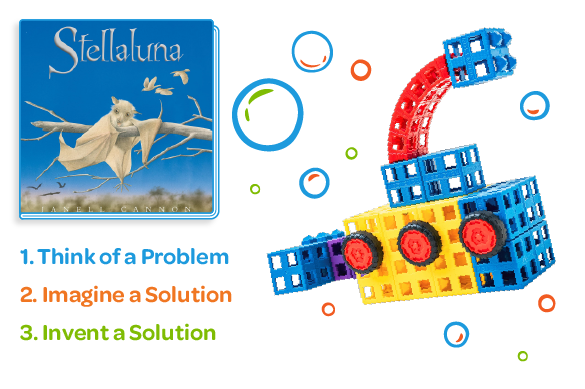 submarine made of Kid Spark blocks